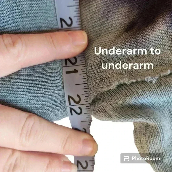 Free People Shirt Tie Dye Ombre Tunic Blue Size Small 66170 - Picture 4 of 11